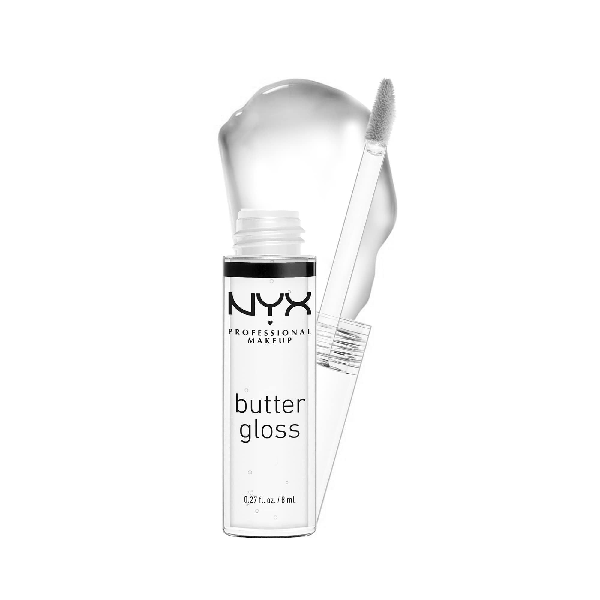 Brillo De Labios Nyx Professional Makeup Butter Gloss Sugar Glass