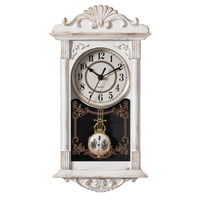 Reloj De Pared Clockswise Vintage Grandfather Con Aspecto De Madera, Marrón