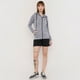 thumbnail image 4 of Polerón Mujer Deportivo Cortes Gris Corona, 4 of 5