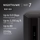 thumbnail image 2 of Router NETGEAR Nighthawk WiFi 7 RS150 de doble banda de 5,0 Gbps, 2 of 8