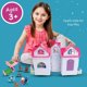 thumbnail image 4 of Miniset de juego plegable My Pretty Dollhouse Fold and Go Pretend Play de Liberty Imports con juguete de bolsillo, figuras familiares, muebles y accesorios para el hogar, 4 of 7