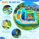 thumbnail image 3 of Brincolín Inflable Con Resbaladilla, 3.6x2m, Jardín Y Parque, 3 of 10