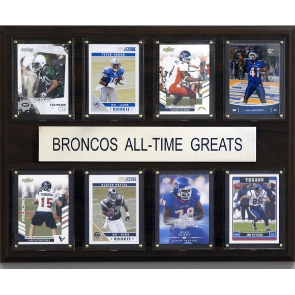 Placa C&I Collectables NCAA Boise State Broncos All-Time Greats