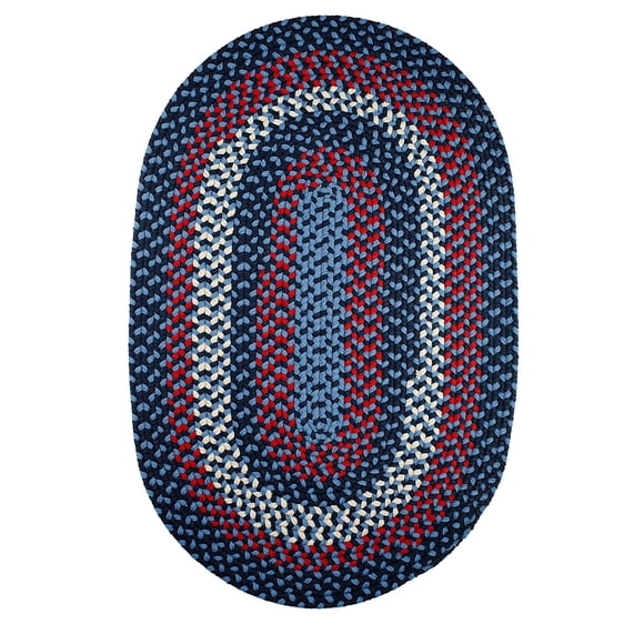 Area Rug Rhody Manhattan MA14 Evening Sky, 60 x 90 cm, ovalada