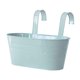 thumbnail image 4 of Macetas Colgantes De Metal Para Balcones, Jardineras, Plantas De Jardín, Porche, Azul, 4 of 5