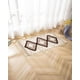 thumbnail image 2 of Alfombra de Lino Bajada de Cama estilo Boho medida 60 cm x 90 cm, 2 of 6