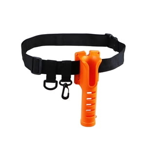 Ioensy - Soporte Para Caña De Pescar En La Cintura, Insertador Profesional Para Pesca Al Aire Libre, Color Naranja