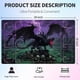 thumbnail image 2 of Tapete de juego Extalas Roaring Dragon 61 x 36 cm impermeable, 2 of 6