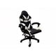 thumbnail image 1 of Silla Gamer Tokio Ergonómica Negra y Blanca Reclinable Con Cojines, 1 of 6