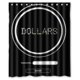 thumbnail image 1 of Cortina de ducha Durarara Dollars, juego de cortina de baño con ganchos, tamaño 60 x 72 pulgadas, 1 of 3