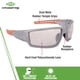 thumbnail image 2 of Gafas de seguridad Crossfire Cumulus con espejo para interiores/exteriores, 2 of 9