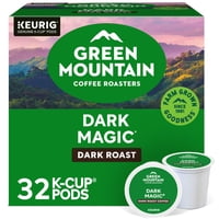 Green Mountain Coffee Roasters - Cápsulas De Café Green Mountain Dark Magic 32 K-Cup Keurig