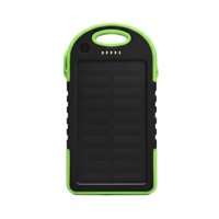 Genérico - Power Bank Cargador Solar 5000Mah Anti Golpes