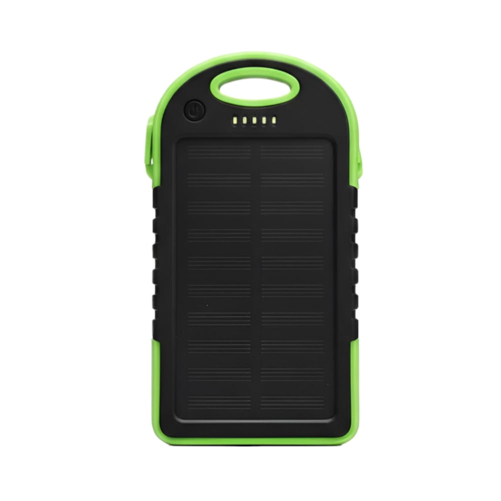 Genérico - Power Bank Cargador Solar 5000mah Anti Golpes