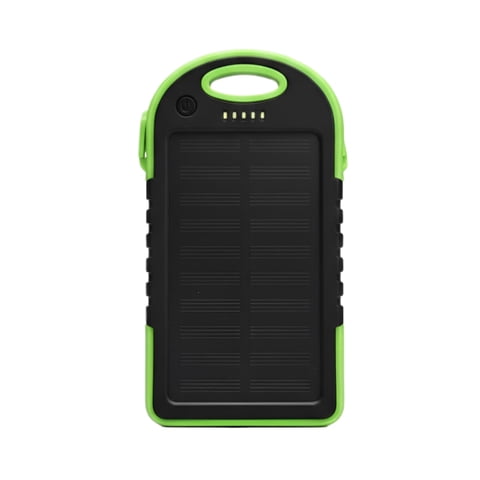 Genérico - Power Bank Cargador Solar 5000Mah Anti Golpes