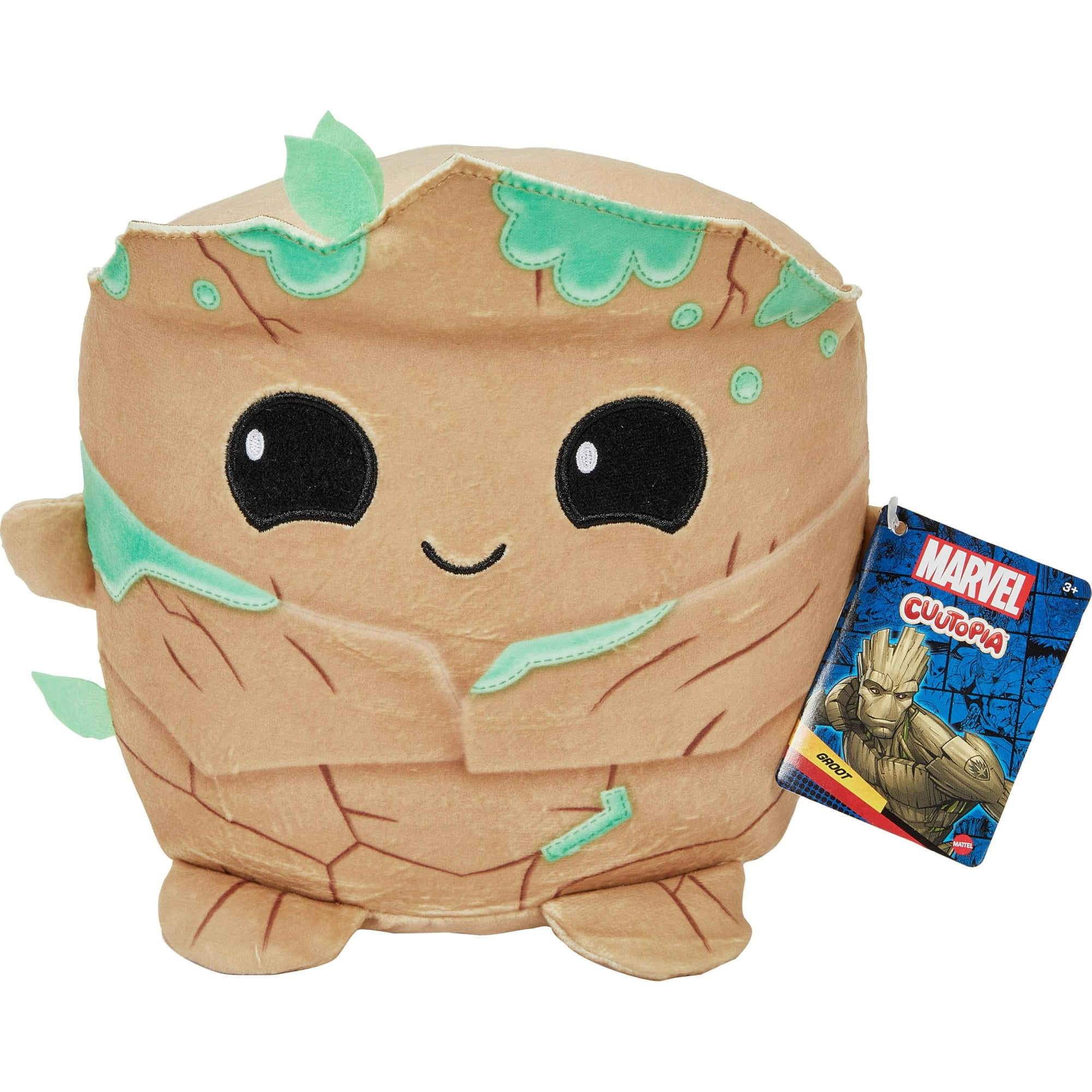 Figura De Peluche Mattel Marvel Cuutopia Groot 25 Cm
