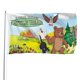 thumbnail image 1 of Osito Bandera Impresa Con Temática Regalo Perfecto Para Fanáticos Amigos Y Familiares Y Adecuada Para Actividades Al Aire Libre E Interiores Decoraciones De Fiesta 120*180cm, 1 of 6