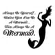 thumbnail image 1 of Decomural Always Be A Mermaid Girls WS-40803, 1 of 2