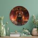 thumbnail image 5 of Lucifer Plato decorativo de porcelana fina (bone china), plato decorativo de cerámica para hogar, oficina, soporte de pared, platos decorativos para dormitorio - 6 pulgadas (15 cm), 5 of 6