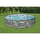 thumbnail image 2 of Piscina Bestway Redonda Filtro + Accesorios 6.10X1.32M gris Tamano Unico, 2 of 8