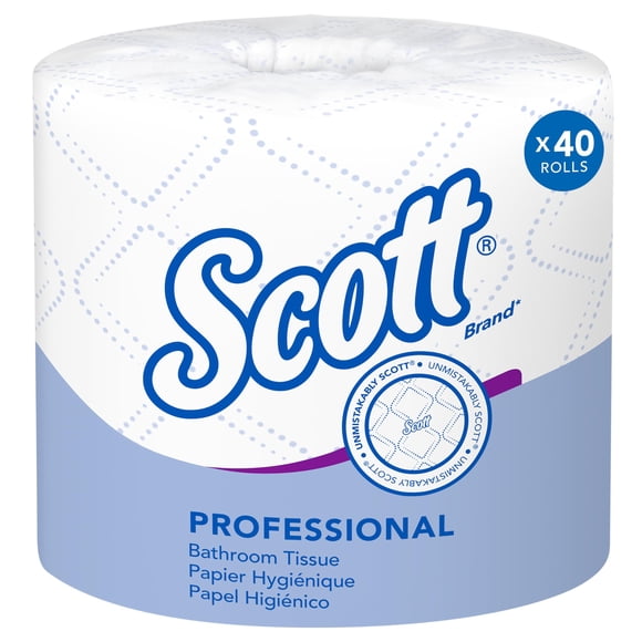 Papel higiénico Scott Professional Standard, 2 capas, 40 rollos
