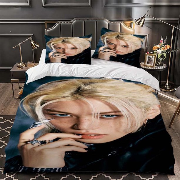 Li Longfu'S Style bedding | Comfortable and Soft Polyester Duvet Cover and Pillowcases Ideal for All Seasons
