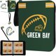 thumbnail image 1 of Carpeta para tarjetas de fútbol KivolFun Green Bay con 400 bolsillos, 1 of 6