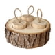 thumbnail image 1 of Juguete de forrajeo para hámster, golosinas portátiles de madera, juguete interactivo de enriquecimiento, dispensador de golosinas de entrenamiento , color de madera, 1 of 5