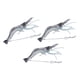 thumbnail image 4 of 3x Se?uelos Para Camarones Cebo Pesca Simulación Gambas Gancho De Agua Salada Transparente, 4 of 5