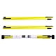 thumbnail image 1 of Palos de alineación para golf de 2 piezas Entrenador de swing para golf Ejercicio de 3 pliegues Entrenamiento para golf de 48'' Lanzamiento para golf portátil - AMARILLO, 1 of 5
