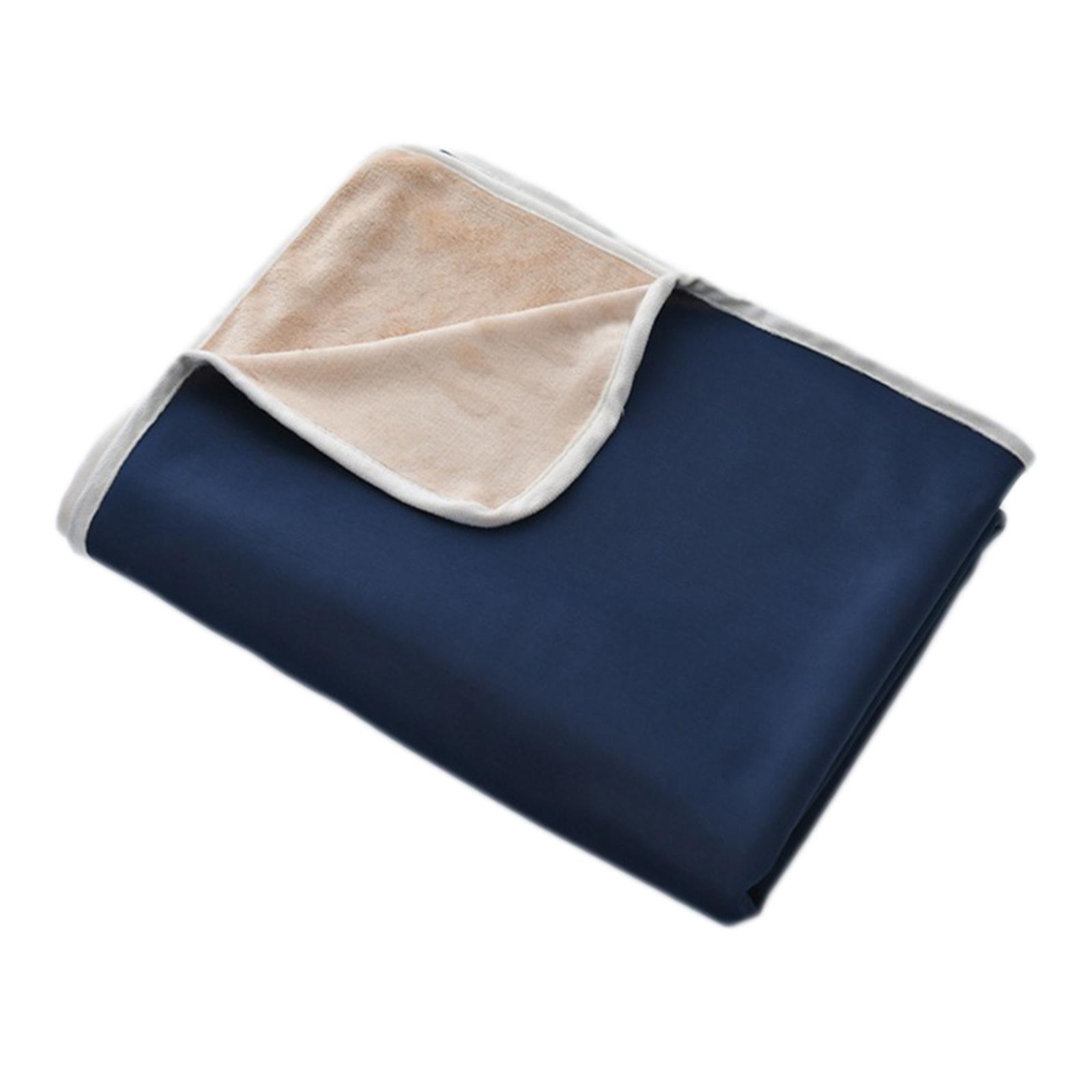 Bothyi - Manta Refrescante Para Personas Que Duermen Con Calor Sudores Nocturnos Manta De Verano Para Parejas Azul Marino