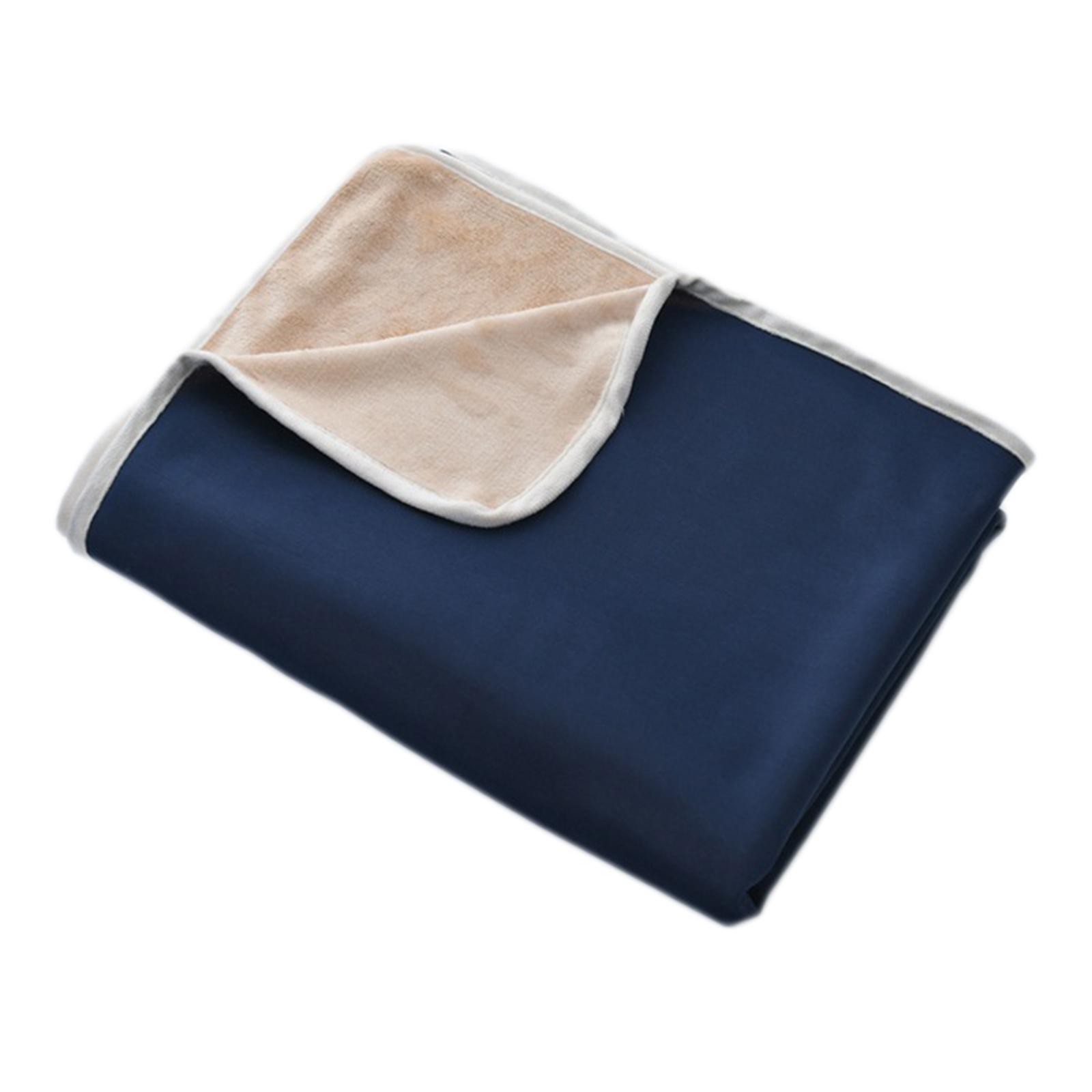 Bothyi - Manta Refrescante Para Personas Que Duermen Con Calor Sudores Nocturnos Manta De Verano Para Parejas Azul Marino