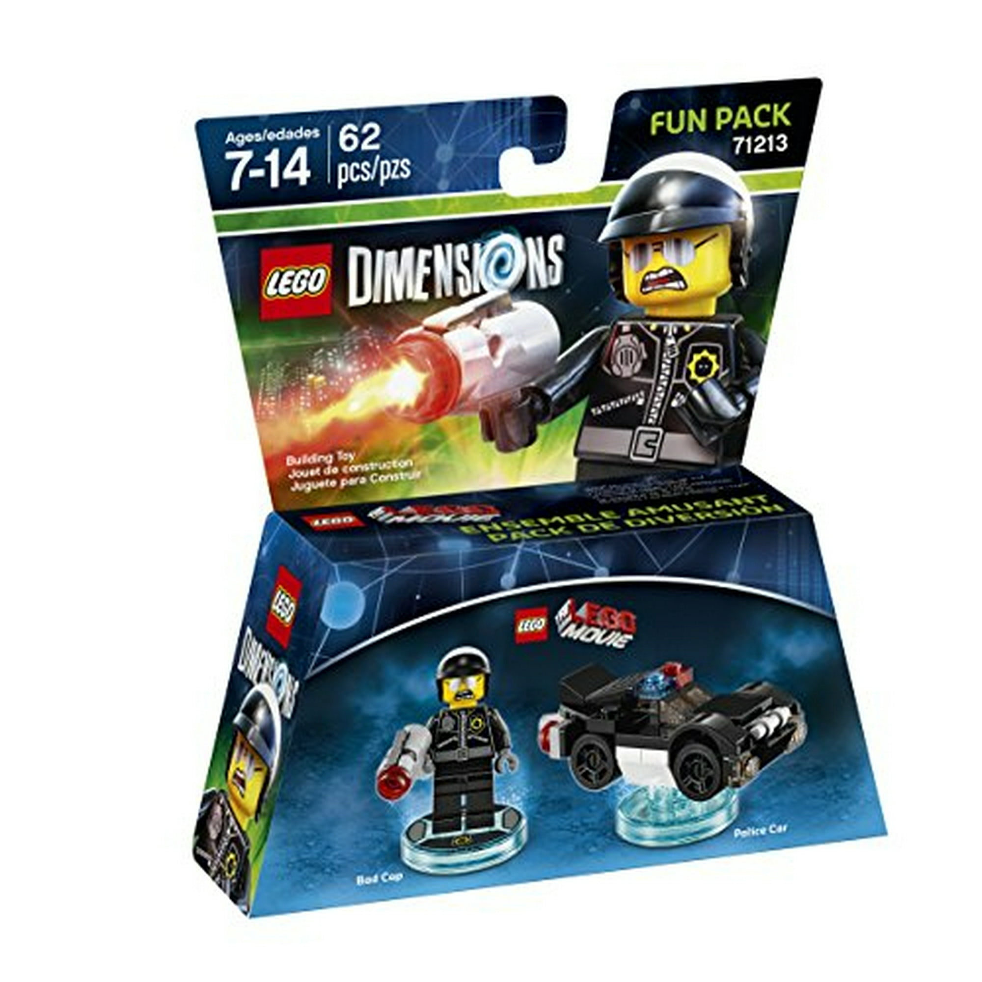 Codemasters - Bloques Película Bad Cop Fun Pack - Bloques Dimensions
