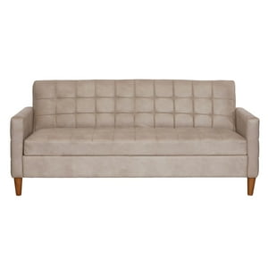 Latam Home - Futón Sofá Cama Genova Cuero Kentucky Beige