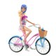 thumbnail image 1 of Juegos didácticos Barbie Set Juego Bicicleta Muñeca Accesorios Niñas 3+ Años, 1 of 3