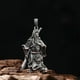 thumbnail image 4 of 1pc Men's Domineering Guan Second Master Necklace, Men's Necklace Trend God Of Wealth Pendant, 4 of 5