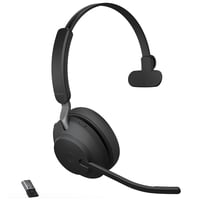 Auriculares Inalámbricos Jabra Evolve2 65 Uc Mono Con Link380A Negros