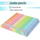 thumbnail image 2 of Lápices Mr. Pen Jumbo, 60 unidades, para preescolar, con goma de borrar sin látex, 2 of 8