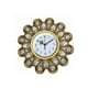 thumbnail image 2 of Set Reloj de Pared 25cm Decorativo Silencioso + 2 Espejos Dorado y Blanco, 2 of 3