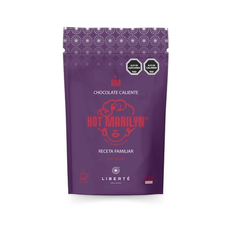 Liberté Chocolat - Chocolate Caliente Hot Marilyn Receta Familiar Doypack 210 Gr
