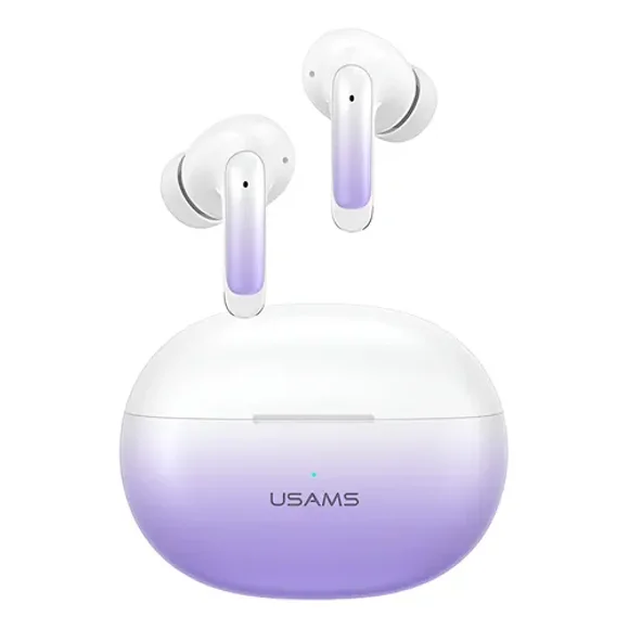 Audífonos Bluetooth In-ear Usams Xd19 Enc Control Tactil Violeta