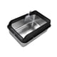 thumbnail image 2 of Caja De Arena Para Gatos, Bandeja De Arena Resistente Antisalpicaduras Para Gatitos, Gatos, Color Negro, 2 of 5