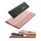 thumbnail image 1 of Soporte para teclado Vaydeer, ergonómico, de espuma viscoelástica, rosa, 1 of 7