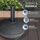 thumbnail image 3 of Base para sombrilla US Weight media circular 9 kg ajustable, 3 of 5