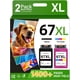 thumbnail image 1 of Cartuchos de tinta TOKYOINK 67XL compatibles con HP Ink 67 negro/color, 1 of 9