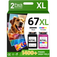 Cartuchos De Tinta Tokyoink 67Xl Compatibles Con Hp Ink 67 Negro/Color