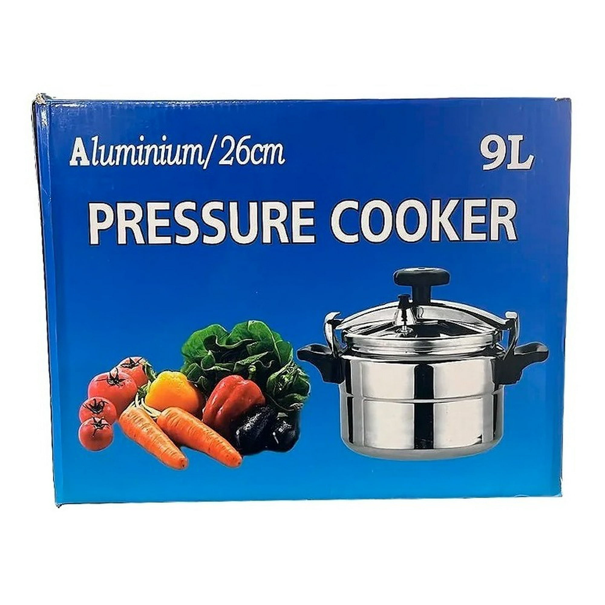 Genérico - Olla A Presion Cocina Hogar Aluminio 9 Litros 26cm