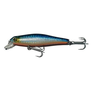 Señuelo Silstar 8Cms 8Grs Azul/Naranja Sinking B01