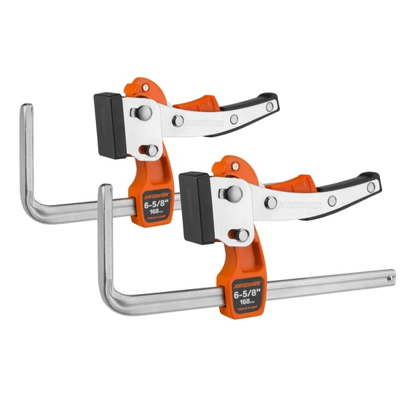 Pinzas de mesa Jorgensen Ratcheting, 16,8 cm, cierre rápido, paquete de 2