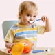 thumbnail image 3 of Juego de tenedor y cuchara para niños pequeños, juego de cubiertos de acero inoxidable para bebés con estuche de viaje, apto para lavavajillas, cubiertos para niños que están aprendiendo a usar., 3 of 6